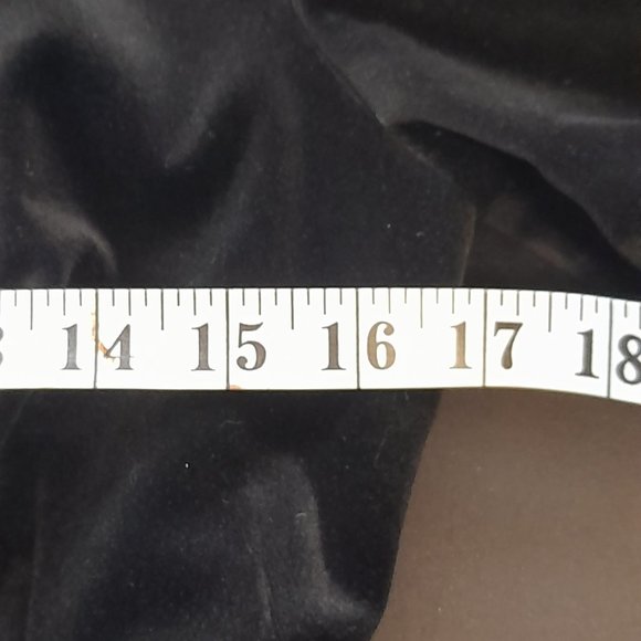 Gilded Age! Ralph Lauren Blue Label Black Velvet button front jacket - Picture 10 of 11